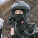 Wozinsky WKM-03B face mask motorcycle bicycle winter balaclava - black