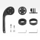 Wozinsky WUG-01B bike mount for Garmin computer, handlebar, camera, lamp - black
