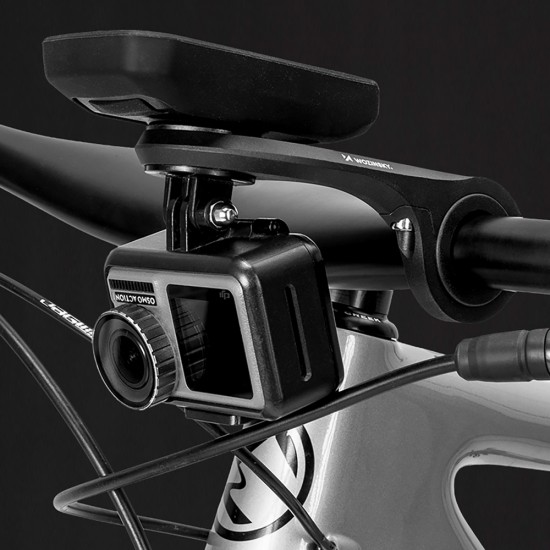 Wozinsky WUG-01B bike mount for Garmin computer, handlebar, camera, lamp - black