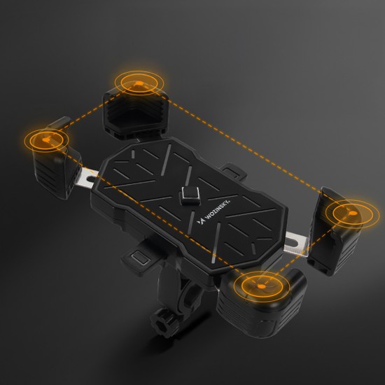 Wozinsky WUD-01B Handlebar Phone Holder for Bike - Black