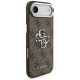 Guess 4G Big 4G Classic Logo case for iPhone 17 Air - brown and silver