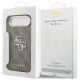 Guess 4G Big 4G Classic Logo case for iPhone 17 Air - brown and silver