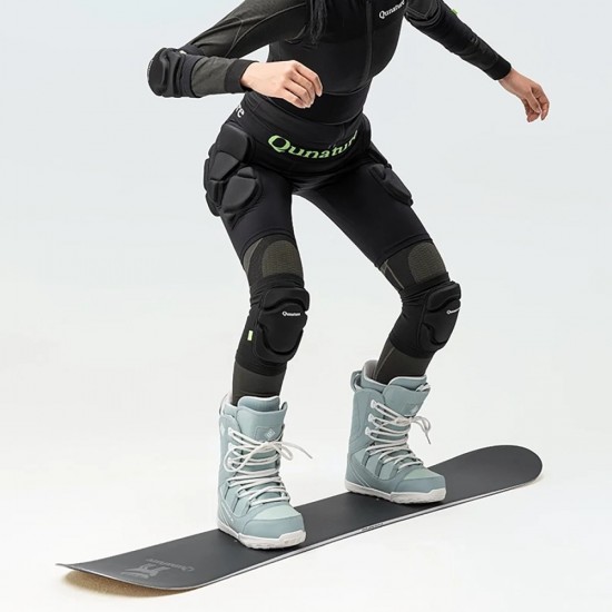 Qunature 2205000102 Ski Knee Pads Size M - Black