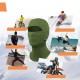 Qunature 13230023014 ski balaclava bike motorcycle balaklava size M - green