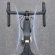 Rockbros 30120122002 Waterproof Bicycle Frame Bag with Magnetic Closure 0.9L - Black