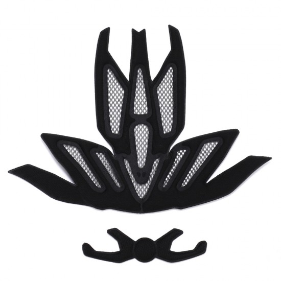 Wozinsky MTB Bike Helmet with Removable Visor and Rear USB Light M - Black