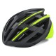 Wozinsky MTB Bike Helmet with Removable Visor and Rear USB Light M - Black and Yellow