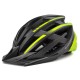 Wozinsky MTB Bike Helmet with Removable Visor and Rear USB Light M - Black and Yellow