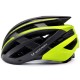 Wozinsky MTB Bike Helmet with Removable Visor and Rear USB Light M - Black and Yellow