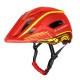 Wozinsky Kids' Full Face Bike Helmet with USB Rear Light S - Red and Yellow