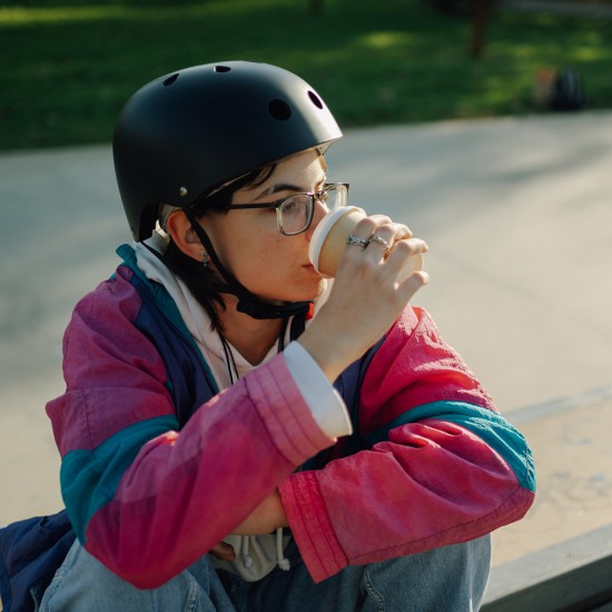 Wozinsky Lightweight BMX/Scooter Helmet S - Black