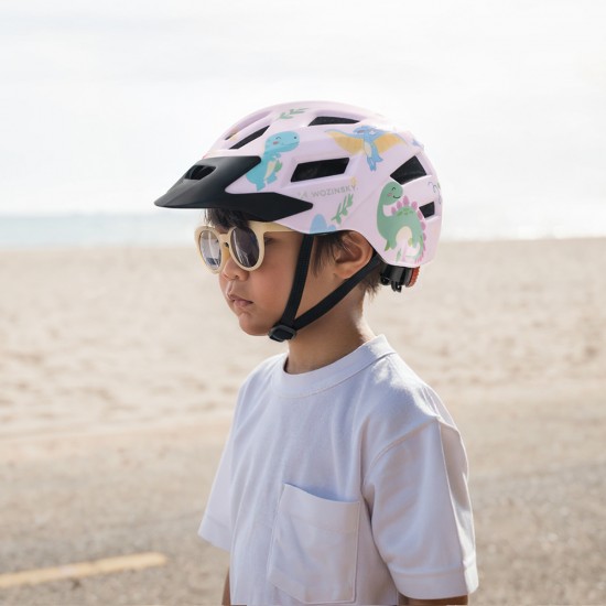 Wozinsky Children's MTB Bike Helmet with Detachable Visor S - Pink