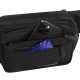 Wozinsky WSB-W1 unisex shoulder bag with adjustable strap, waterproof - black