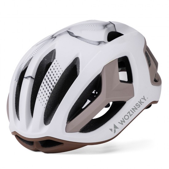 Wozinsky Ultralight Road Bike Helmet M - Taupe