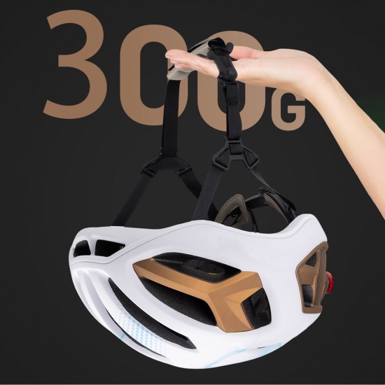 Wozinsky Ultralight Road Bike Helmet M - Taupe