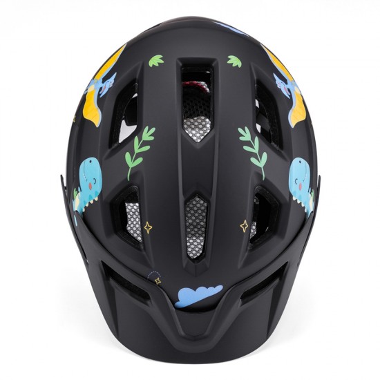 Wozinsky MTB Children's Bike Helmet with Detachable Visor S - Black