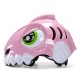 Wozinsky Children's Bike Helmet Dinosaur Pattern S - Pink