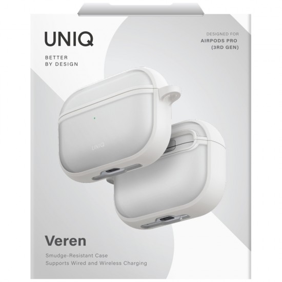 Uniq Veren Case for AirPods Pro 3 - White