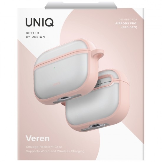 Uniq Veren case for AirPods Pro 3 - pink