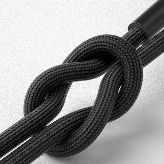 3mk Hyper Cable N-SERIES 3 in 1 USB-A / Lightning / Micro 1.2m 9V/2A 18W - black