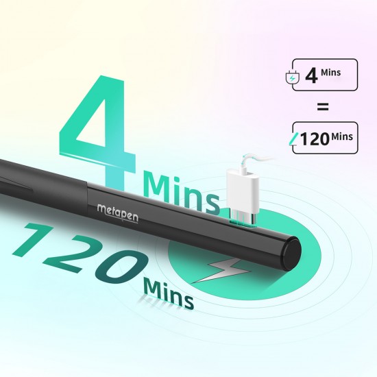 Metapen Pencil D1 stylus for iPad - black