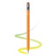 Metapen Pencil Air8 Pro X stylus for iPad - orange