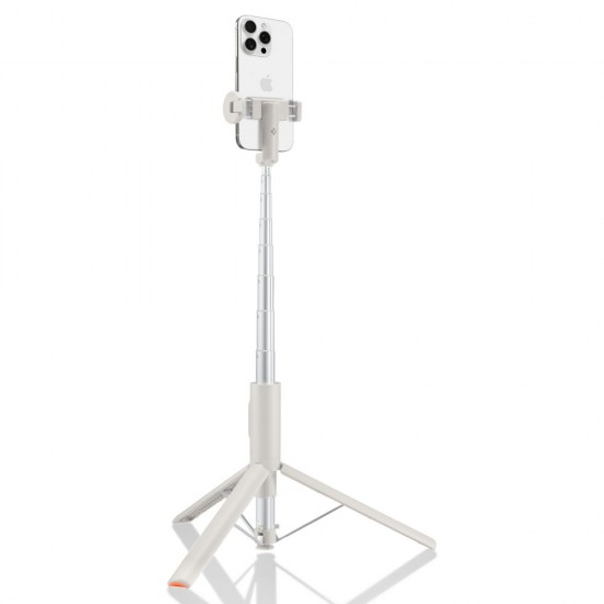 Spigen S541W Bluetooth Selfie Stick - White