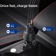 Spigen Essential EV1133 3-port car charger - black