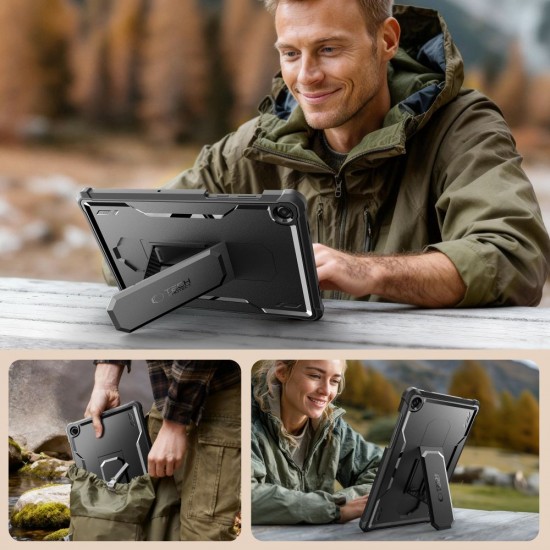 Tech-Protect Kevlar Pro Case for Samsung Galaxy Tab A9+ / A11+ - Black