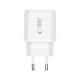 Tech-Protect NCA45W-GAN 2-Port USB-C / USB-A 45W Wall Charger - White