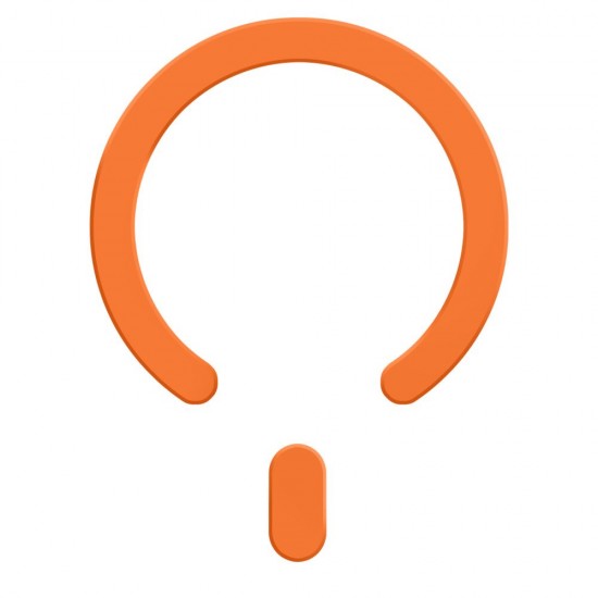 MagSafe Tech-Protect MMP-200 Magnetic Ring for Phone - Orange