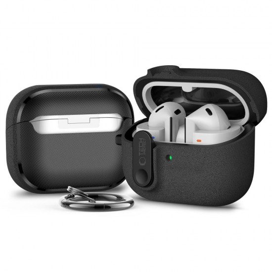 Tech-Protect Slim Hook Case for Samsung Galaxy Buds 3 / 3 FE / 3 Pro - Black