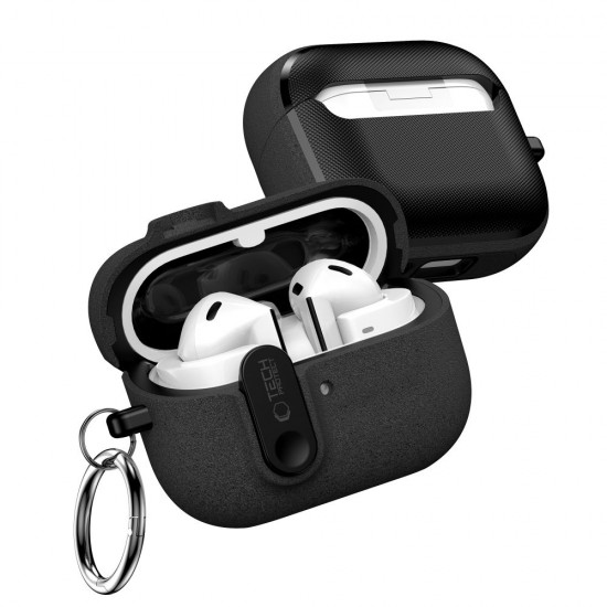 Tech-Protect Slim Hook Case for Samsung Galaxy Buds 3 / 3 FE / 3 Pro - Black