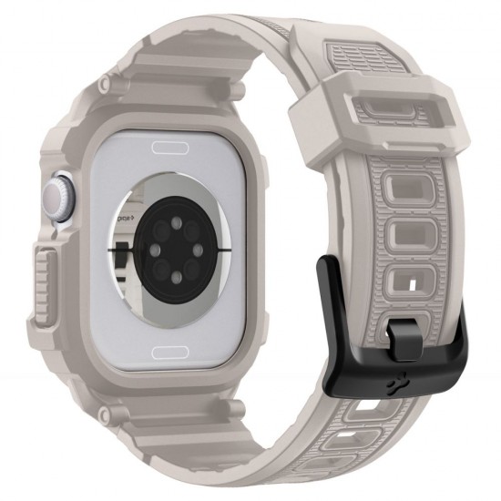 Spigen Rugged Armor Pro V2 Apple Watch Strap (46mm) - Beige