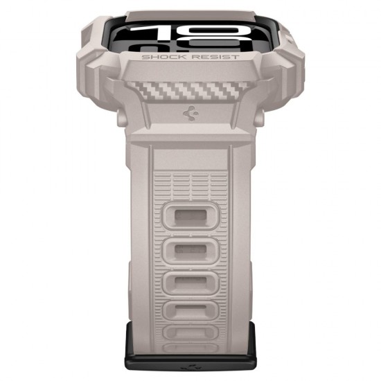 Spigen Rugged Armor Pro V2 Apple Watch Strap (46mm) - Beige