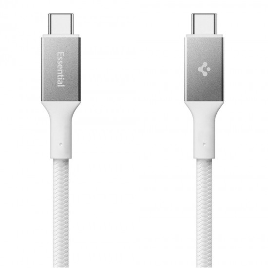 Spigen Essential EB24015CC USB-C / USB-C 240W Cable 150cm - White