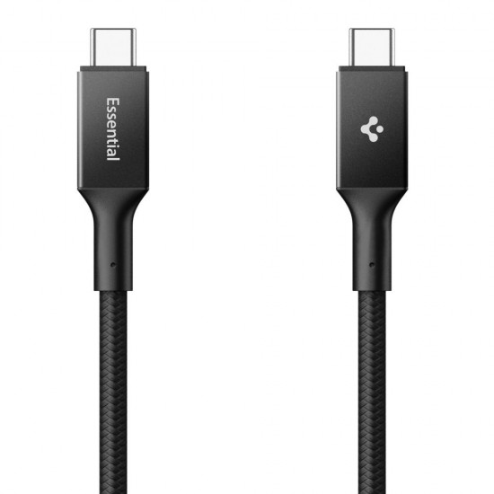 Spigen Essential EB10015CC USB-C / USB-C 100W 150cm Cable - Black