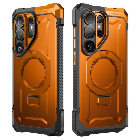 Supcase UB Grip Mag MagSafe Case for Samsung Galaxy S26 Ultra - Orange and Black
