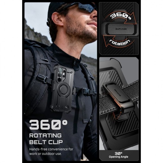 Supcase Unicorn Beetle Pro Mag MagSafe 2-set Case for Samsung Galaxy S26 Ultra - Black