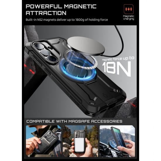 Supcase Unicorn Beetle Pro Mag MagSafe 2-set Case for Samsung Galaxy S26+ Plus - Black