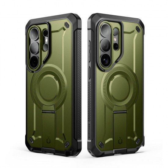 Supcase Unicorn Beetle Pro Mag MagSafe 2-Set Case for Samsung Galaxy S26 Ultra - Green and Black