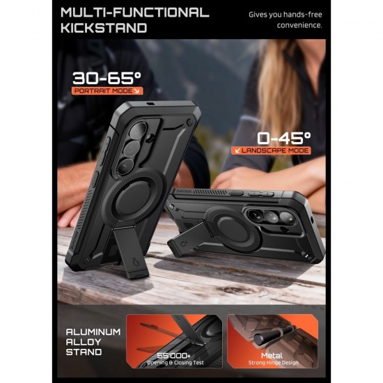 Supcase Unicorn Beetle Pro Mag MagSafe 2-Set Case for Samsung Galaxy S26 - Black