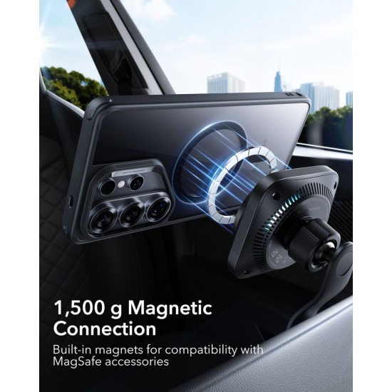 ESR Classic Hybrid MagSafe Case for Samsung Galaxy S26 Ultra - Clear Black