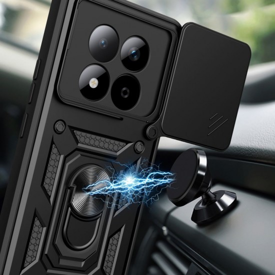 Tech-Protect CamShield Pro Case for Xiaomi Poco M8 Pro / Redmi Note 15 Pro+ 5G - Black