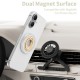Tech-Protect MMR700 Lamano MagSafe Magnetic Phone Holder - Gray and Gold