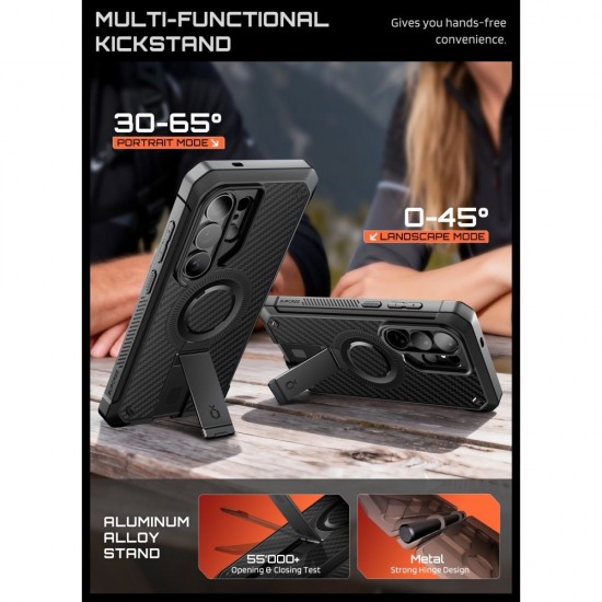 Supcase Unicorn Beetle Pro Mag MagSafe 2-Set Case for Samsung Galaxy S26 Ultra - Black