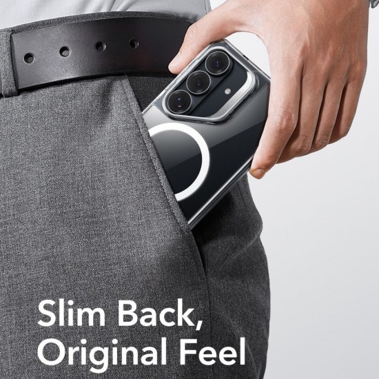 ESR Classic Hybrid Kickstand MagSafe Case for Samsung Galaxy S26 - Transparent