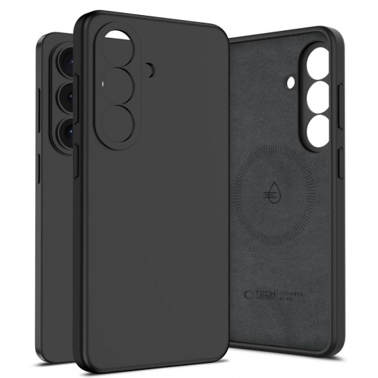 Tech-Protect Silicone MagSafe Case for Samsung Galaxy S26+ - Black