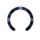 Tech-Protect MMP-210 MagSafe 2-Pack Magnetic Ring - Silver / Navy Blue