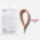 Ringke Holder & Puffer Hand Strap Phone Lanyard - Pink
